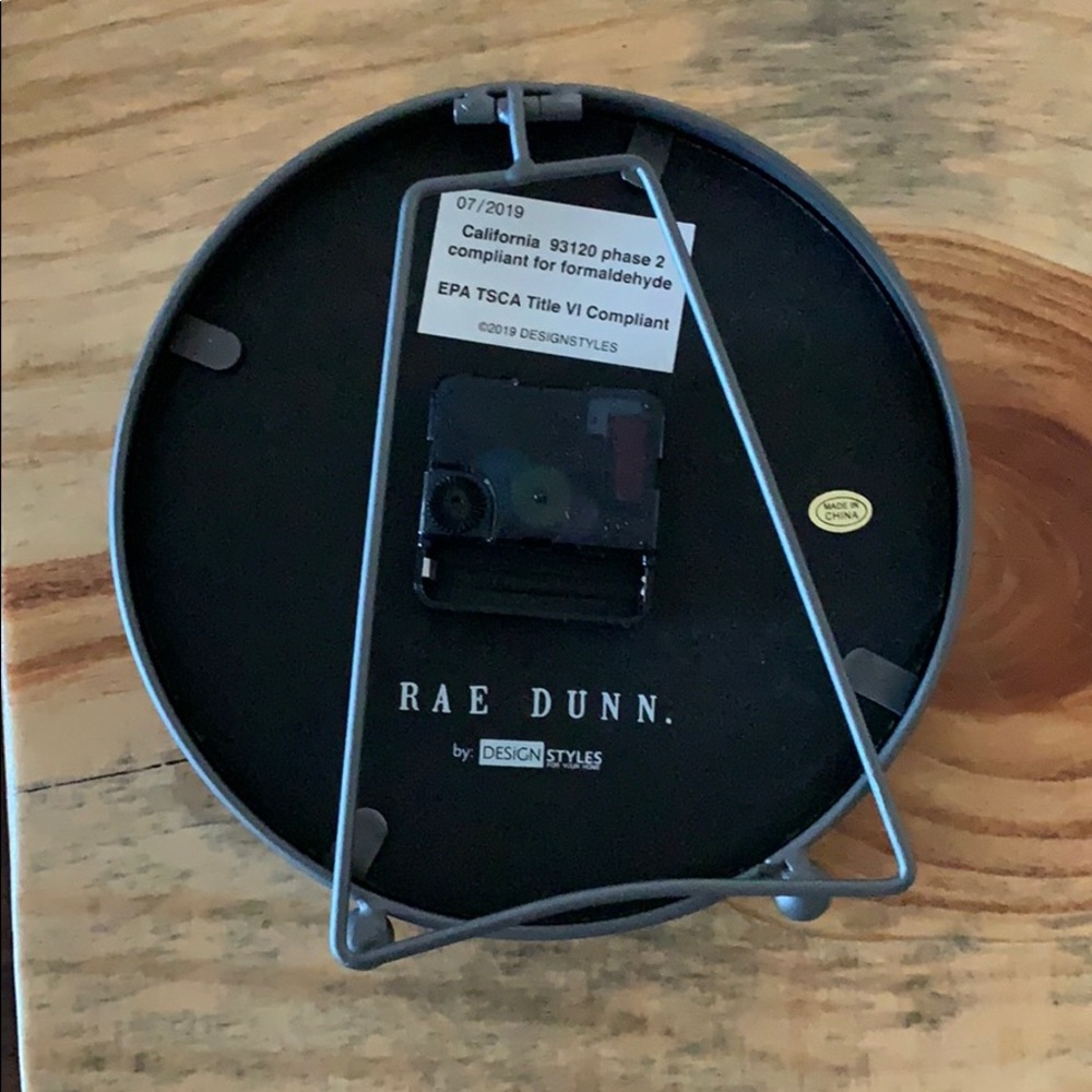 Rae Dunn Clock - Picture 3 of 3